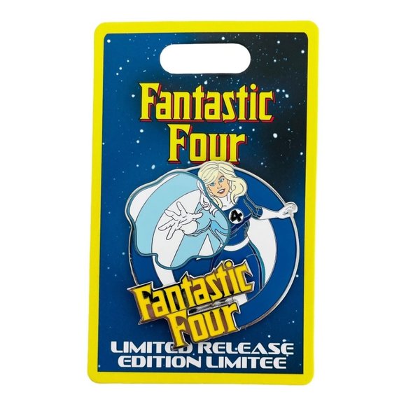Disney Parks Marvel Fantastic Four Invisible Woman Limited Release Pin - Picture 1 of 4